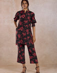 Red & Black Co-ord Set
