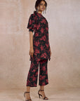 Red & Black Co-ord Set