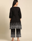 Monochrome Black Kurta Set