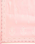 Pink Chanderi Kurta Set