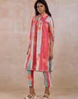 Muslin Multicolor Kurta Set