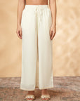 Off-White Wide Leg Pant