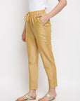 Gold Straight Pant