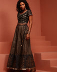 Blank Chanderi Lehenga