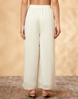 Off-White Wide Leg Pant