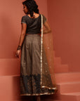 Blank Chanderi Lehenga