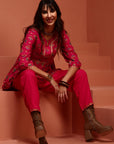 Fuchsia Salwar Pant