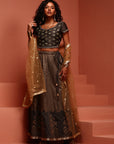 Blank Chanderi Lehenga