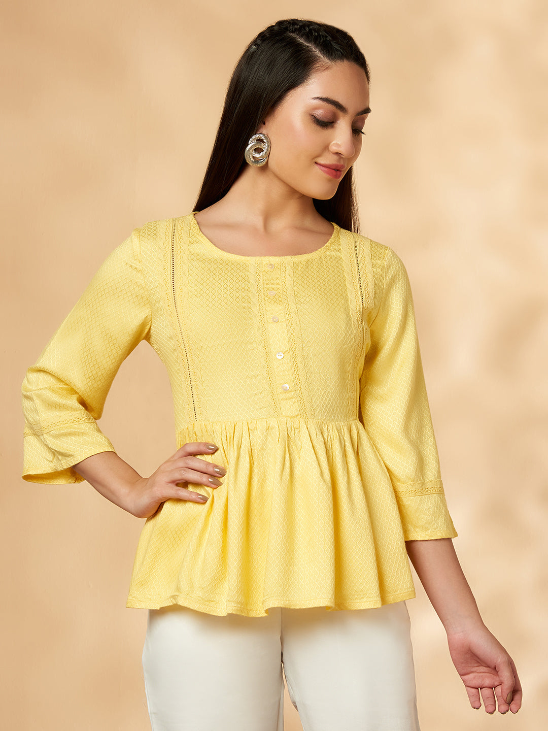 Solid Yellow Top