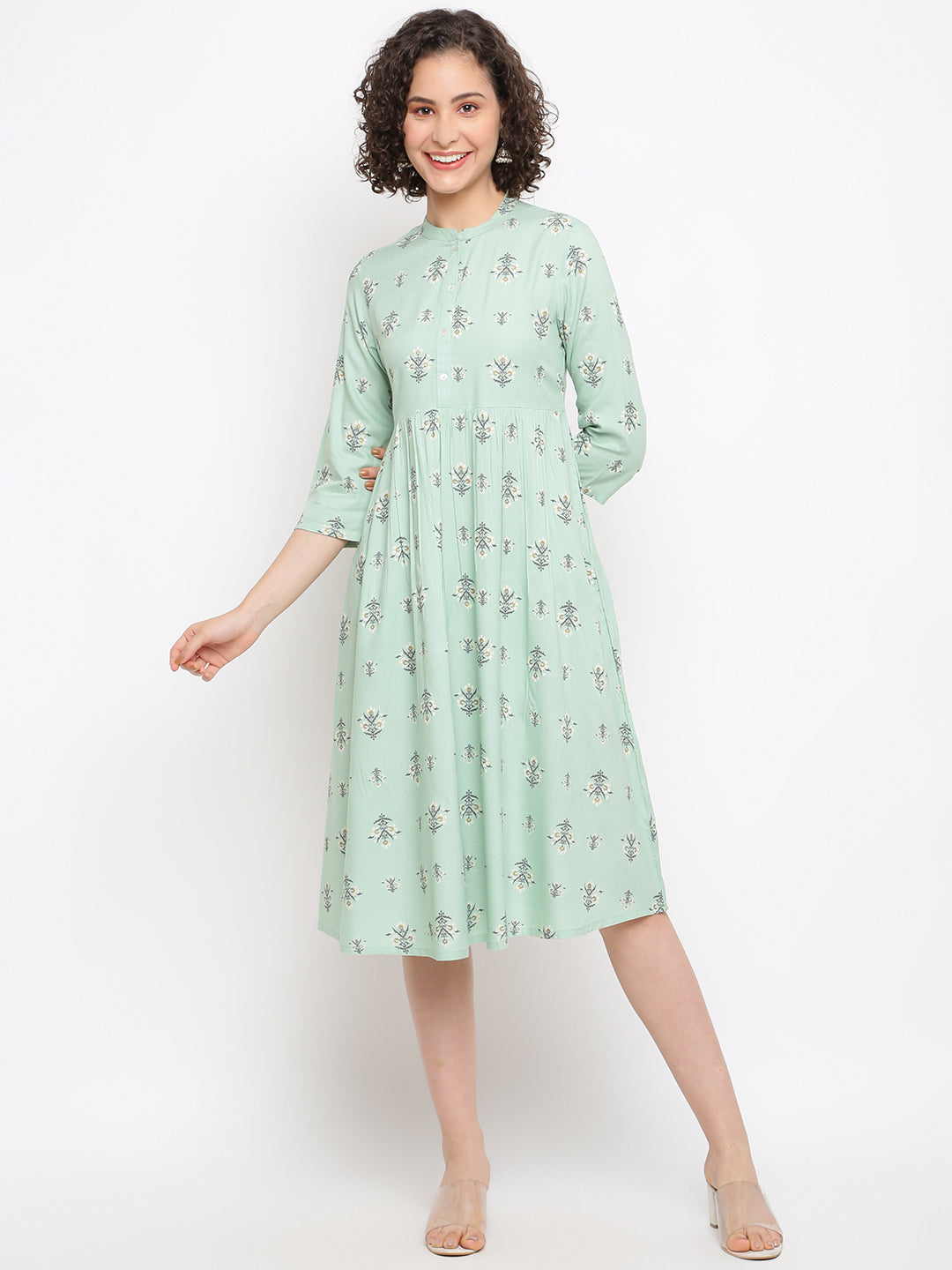 Printed Mind Dress