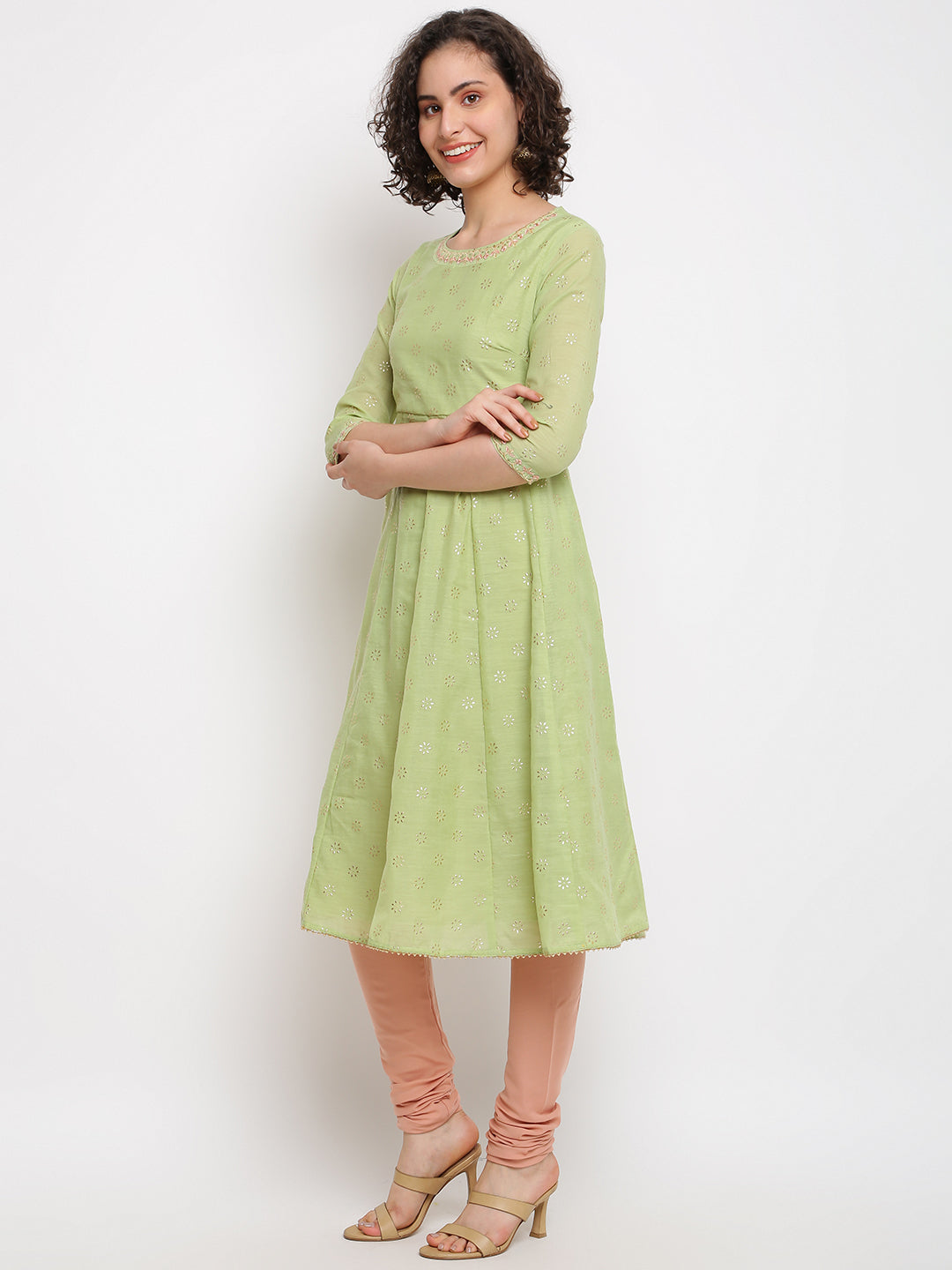 Mint Green Anarkali Suit