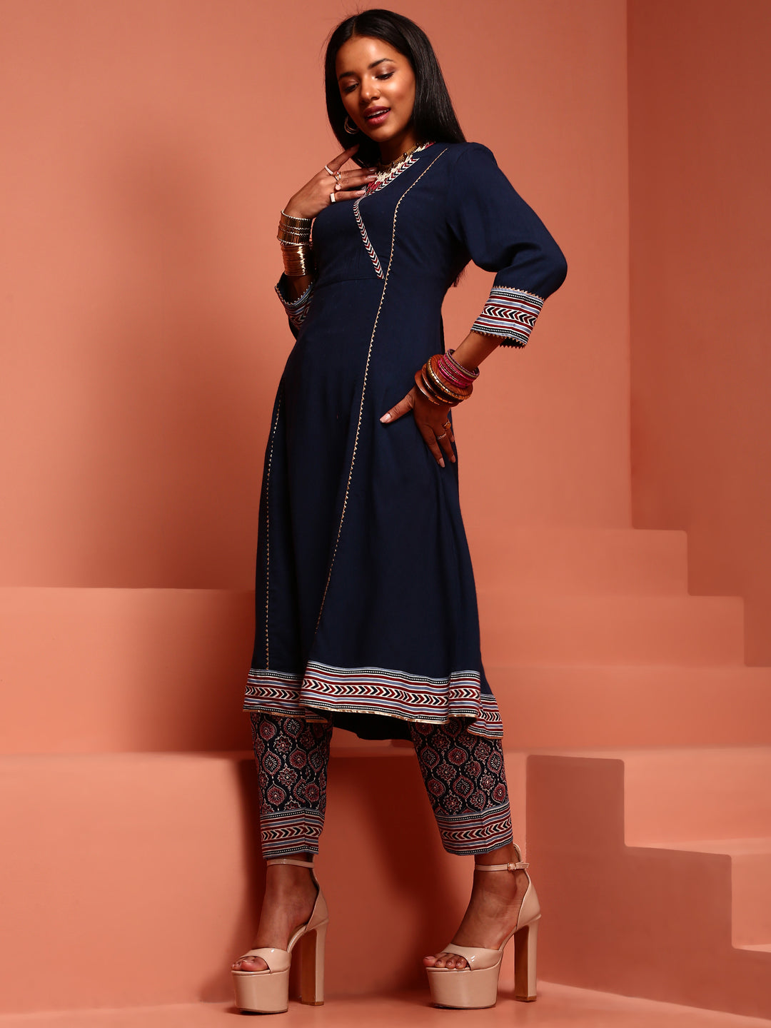 Indigo Kurta Set