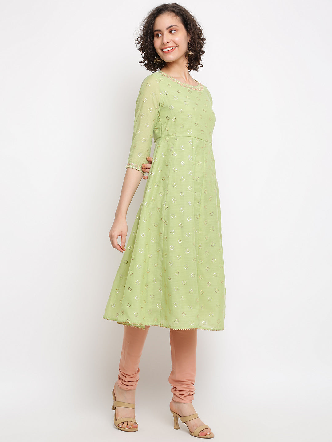 Mint Green Anarkali Suit