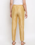 Gold Straight Pant