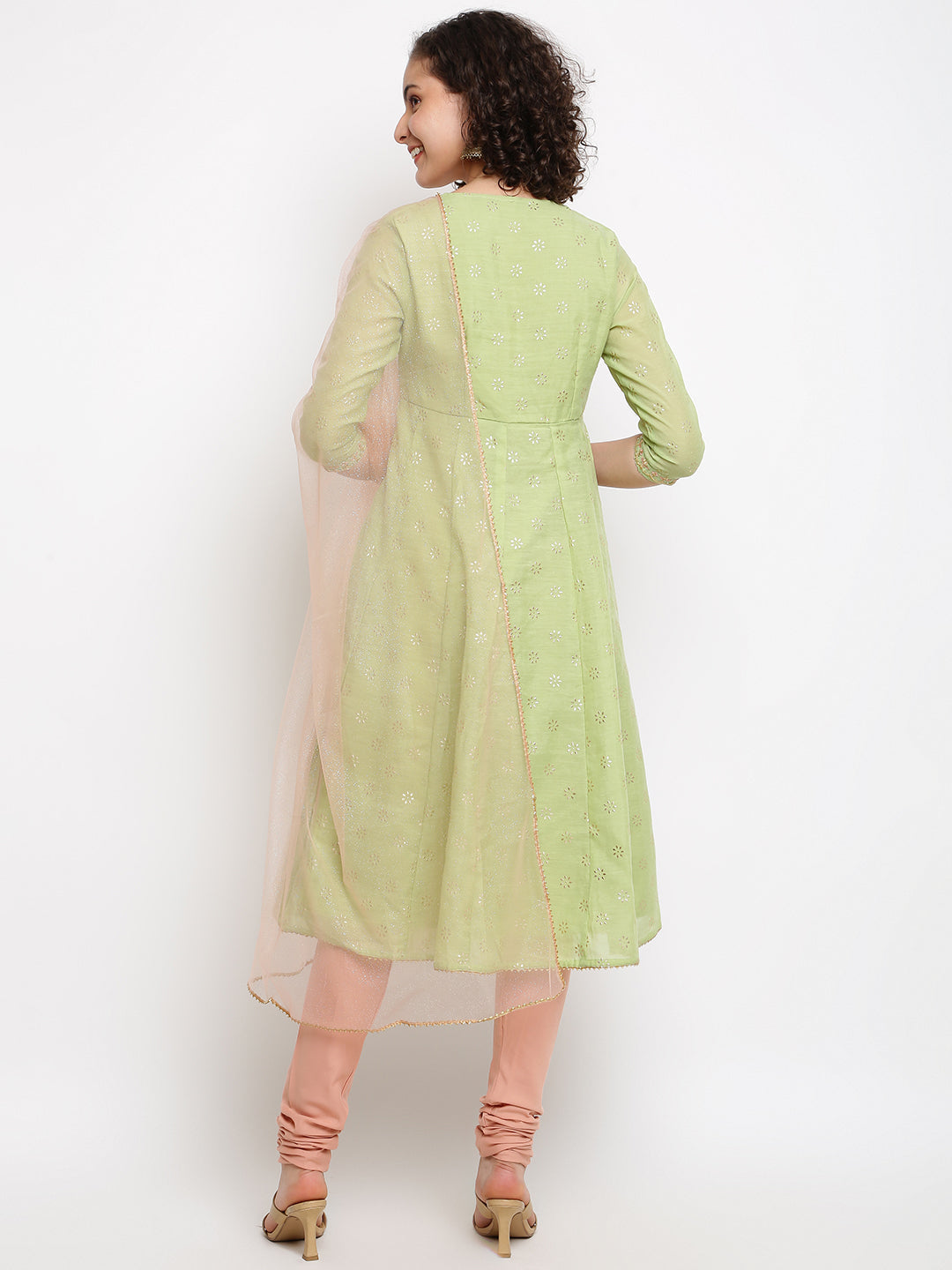Mint Green Anarkali Suit