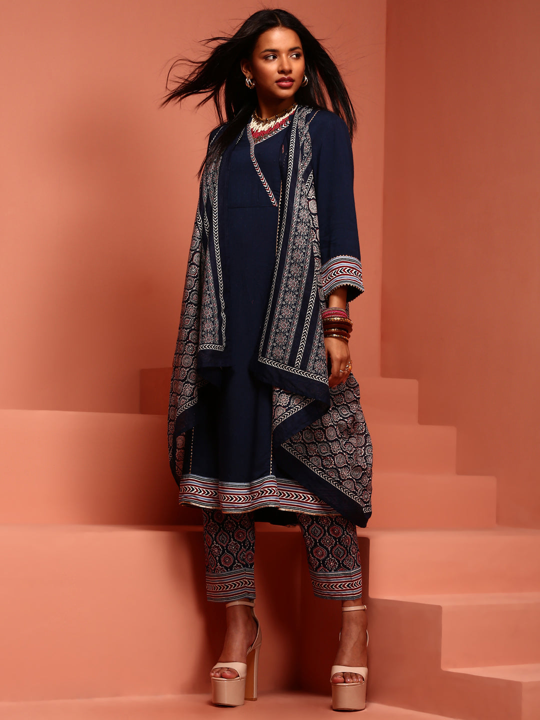 Indigo Kurta Set