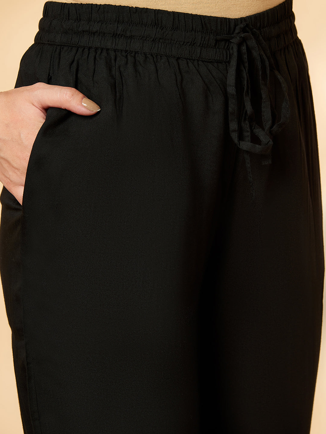 Black Palazzo Bottom