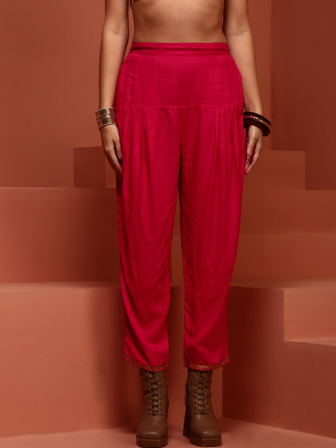 Fuchsia Salwar Pant